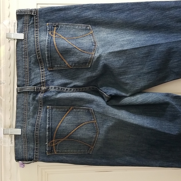 New York & Company Platinum Flared Jeans - Picture 2 of 11